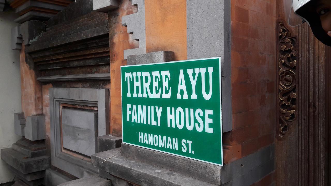 Three Ayu Family House Bed & Breakfast Ubud  Exterior photo